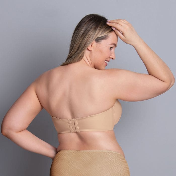 Sujetador con cazoleta y aros y tirantes extraíbles Rosa Faia Colección Padded Basic strapless Ref_: 5640