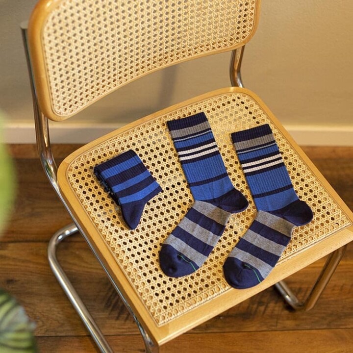 Pack de 2 calcetines de algodón deportivos - puño americano Ref: 7357010 Punto Blanco